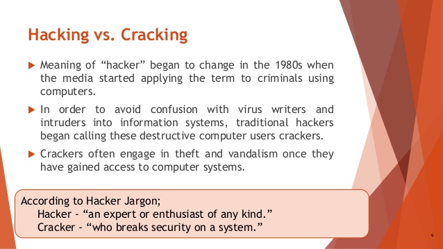 Hacking And Cracking Definition